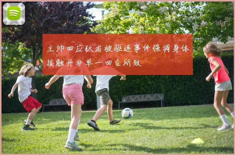 主帅回应狄龙被驱逐事件强调身体接触并非单一回合所致